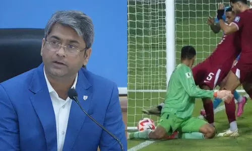 ഇന്ത്യൻ ഫുട്ബാൾ ലോകം കടുത്ത നിരാശയിൽ; വിവാദ ഗോളിൽ ഫിഫക്കും എ.എഫ്.സിക്കും കത്തെഴുതി എ.ഐ.എഫ്.എഫ്