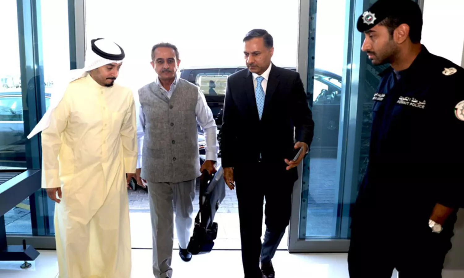 വിദേശകാര്യ സഹമന്ത്രി കീർത്തി വർധൻ സിംഗ് കുവൈത്തിലെത്തി