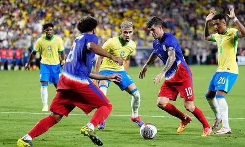 ബ്രസീലിനെ സമനിലയിൽ തളച്ച് അമേരിക്ക