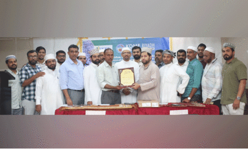 KDMF farewell to pilgrims