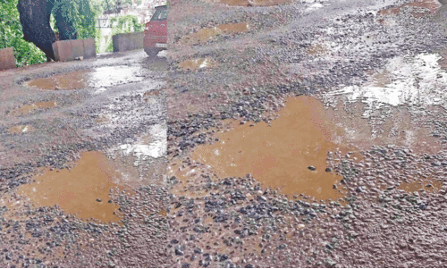 ക​രാ​ർ ന​ൽ​കി നാ​ലു​വ​ർ​ഷം ക​ഴി​ഞ്ഞി​ട്ടും പ്രവൃത്തി പൂ​ർ​ത്തി​യാ​യി​ല്ല; സം​സ്ഥാ​ന പാ​ത​യി​ൽ യാ​ത്രാ​ദു​രി​തം