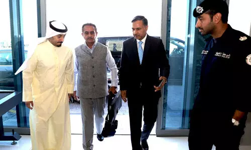 വിദേശകാര്യ സഹമന്ത്രി കീർത്തി വർധൻ സിംഗ് കുവൈത്തിലെത്തി