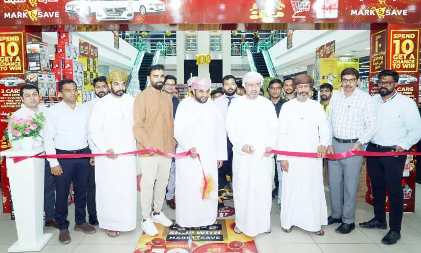 ഹ​ൺ​ഡ്ര​ഡ് ഡേ​യ്സ് ആ​ഘോ​ഷം: ഓ​ഫ​റു​ക​ളു​മാ​യി അ​ൽ​ഖൂ​ദ് മാ​ർ​ക് ആ​ൻ​ഡ് സേ​വ്​