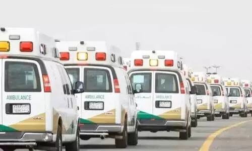 18 bedridden pilgrims brought to Makkah 18 bedridden pilgrims brought to Makkah