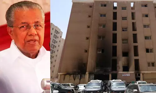 Kuwait Fire Tragedy, Pinarayi Vijayan