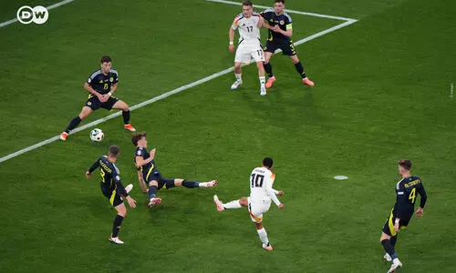 വലകുലുക്കി വിർട്സും മൂസിയാലയും ഹാവെർട്സും; സ്കോട്ട്‍ലൻഡിനെതിരെ ജർമനി മൂന്നു ഗോളിനു മുന്നിൽ