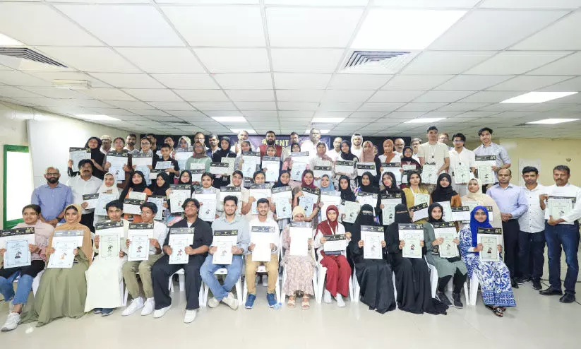 ഉ​ന്ന​ത വി​ജ​യി​ക​ളെ കെ.​എം.​സി.​സി ആ​ദ​രി​ച്ചു