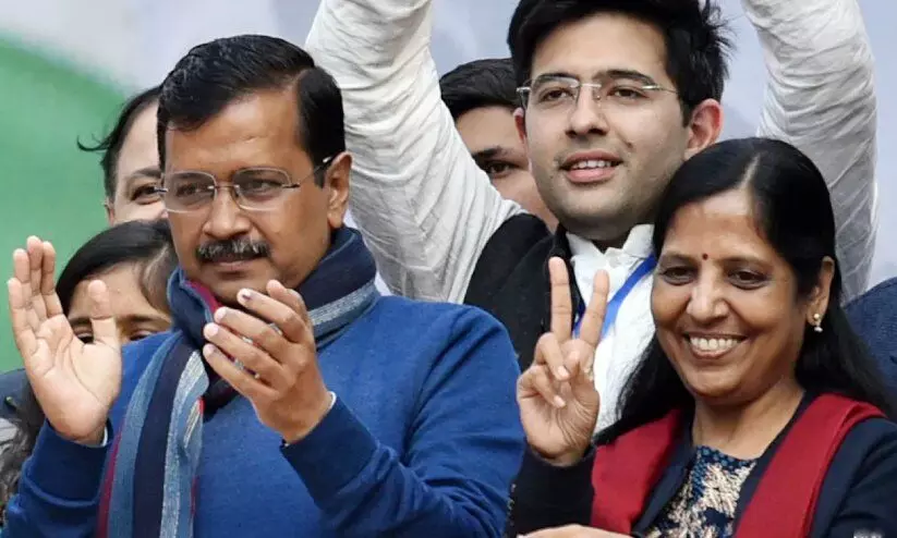 കെജ്രിവാളിന്റെ കോടതി വിഡിയോ നീക്കം ചെയ്യണമെന്ന് സുനിത കെജ്രിവാളിന് നോട്ടിസ് കെജ്രിവാളിന്റെ കോടതി വിഡിയോ നീക്കം ചെയ്യണമെന്ന് സുനിത കെജ്രിവാളിന് നോട്ടിസ്