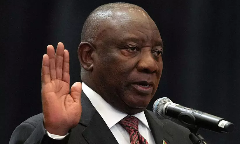 സിറിൽ റാമഫോസ വീണ്ടും ദക്ഷിണാഫ്രിക്കൻ പ്രസിഡന്റ് സിറിൽ റാമഫോസ വീണ്ടും ദക്ഷിണാഫ്രിക്കൻ പ്രസിഡന്റ്