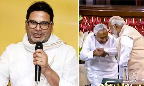 മോദിയുടെ കാൽതൊട്ടതിലൂടെ നിതീഷ് കുമാർ ബിഹാർ ജനതയുടെ അഭിമാനം വിറ്റുവെന്ന് പ്രശാന്ത് കിഷോർ