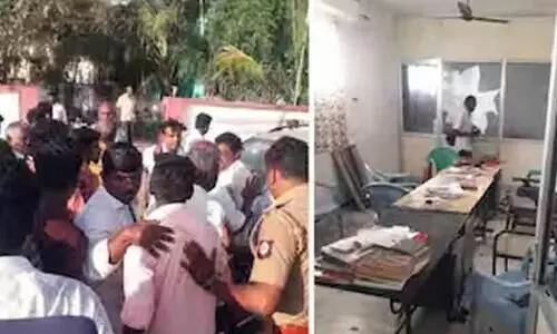 മിശ്രവിവാഹത്തിന് സഹായിച്ചു; തിരുനെൽവേലിയിൽ സി.പി.എം ഓഫിസ് അടിച്ചുതകർത്തു