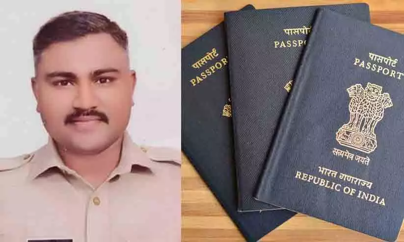 മരിച്ചയാളുടെ പേരിൽ പാസ്പോർട്ട്; തട്ടിപ്പ് സംഘത്തെ സഹായിച്ച പൊലീസുകാരന് സസ്പെൻഷൻ മരിച്ചയാളുടെ പേരിൽ പാസ്പോർട്ട്; തട്ടിപ്പ് സംഘത്തെ സഹായിച്ച പൊലീസുകാരന് സസ്പെൻഷൻ