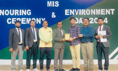 Students were honored