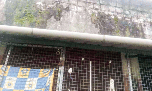 Temporary old building