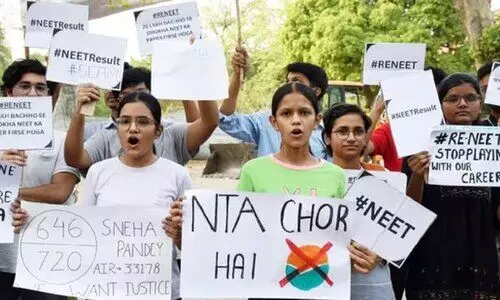 neet protest