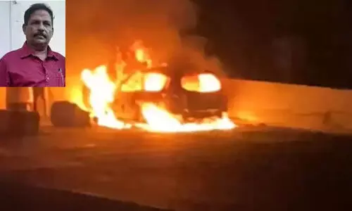 ചാത്തന്നൂരിൽ ദേശീയപാതയിൽ കാർ കത്തി മരിച്ചയാളെ തിരിച്ചറിഞ്ഞു