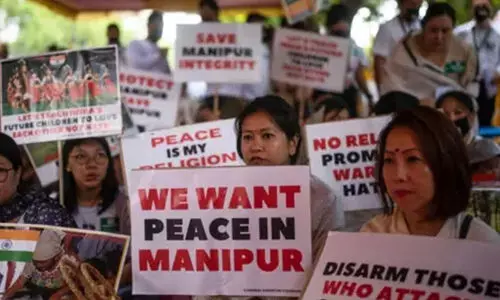 മ​ണി​പ്പൂ​രി​ൽ അ​ജ്ഞാ​ത​ർ സർക്കാർ ആശുപത്രി ക​ത്തി​ച്ചു