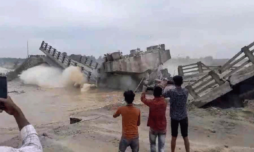 bridge collapses in Bihar bridge collapses in Bihar