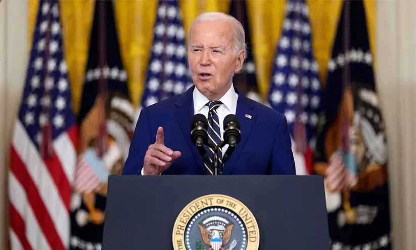 അനധികൃത കുടിയേറ്റക്കാരായ പങ്കാളികളെ സംരക്ഷിക്കുന്ന നയം പ്രഖ്യാപിച്ച് ജോ ബൈഡൻ അനധികൃത കുടിയേറ്റക്കാരായ പങ്കാളികളെ സംരക്ഷിക്കുന്ന നയം പ്രഖ്യാപിച്ച് ജോ ബൈഡൻ