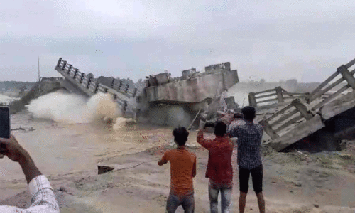 bridge collapses in Bihar