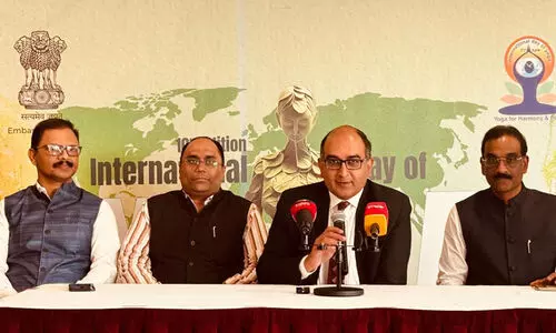 ഖത്തറിൽ ഇന്ത്യൻ എംബസി യോഗ ദിനാചരണം സംഘടിപ്പിക്കും ഖത്തറിൽ ഇന്ത്യൻ എംബസി യോഗ ദിനാചരണം സംഘടിപ്പിക്കും