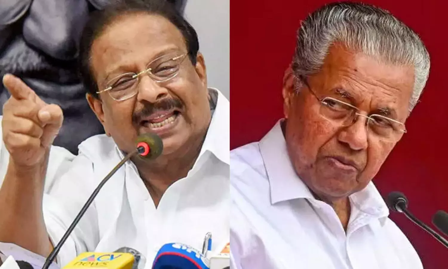 K Sudhakaran, Pinarayi Vijayan