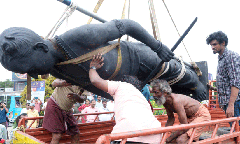 Sakthan statue, Sakthan statue,