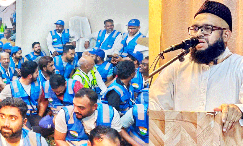 സേ​വ​ന​ത്തി​െൻറ മാ​ധു​ര്യം നെ​ഞ്ചേ​റ്റി ത​നി​മ വ​ള​ൻ​റി​യ​ർ​മാ​ർ മി​ന​യി​ൽ​നി​ന്ന് മ​ട​ങ്ങി