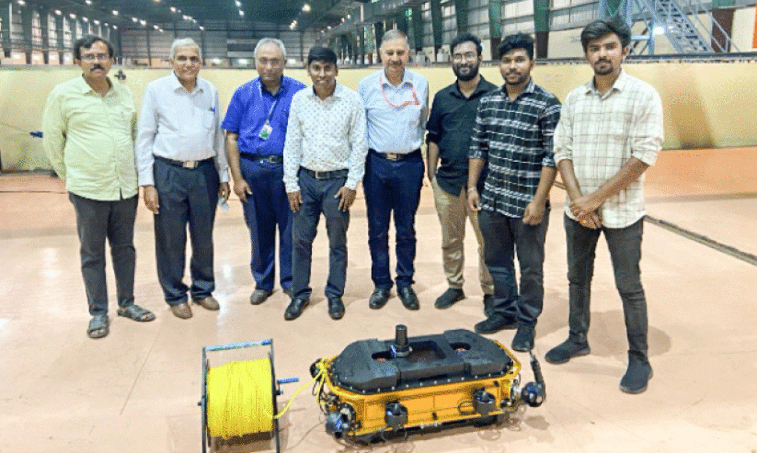 IIT Deep sea robotic vehicle