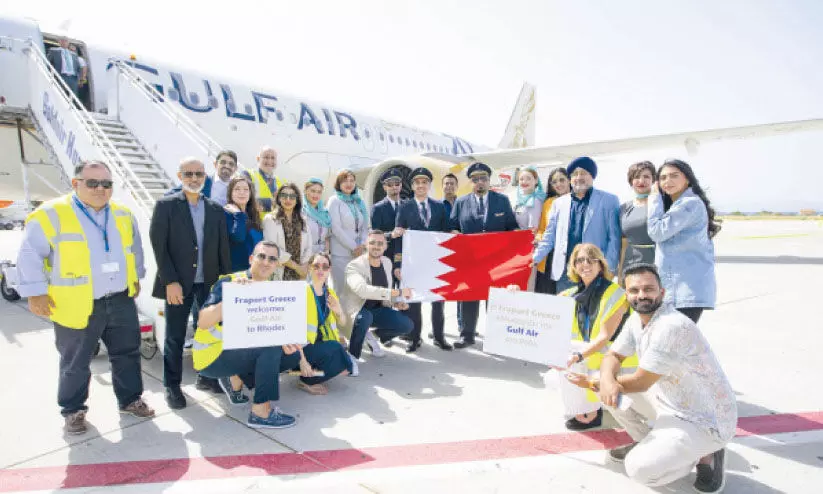 ബഹ്റൈൻ-ഗ്രീസ് ഗൾഫ് എയർ സർവിസ് തുടങ്ങി ബഹ്റൈൻ-ഗ്രീസ് ഗൾഫ് എയർ സർവിസ് തുടങ്ങി
