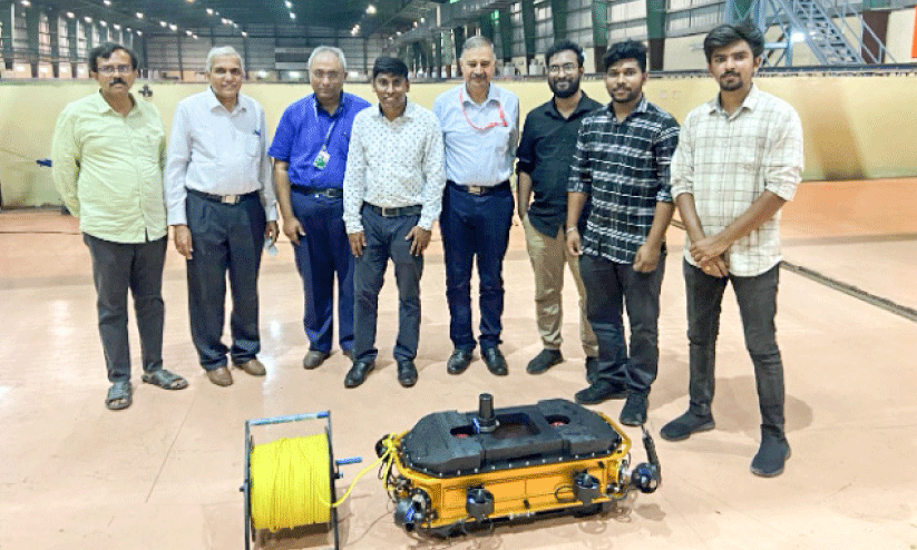 IIT Deep sea robotic vehicle