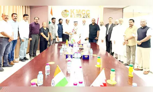 യൂ​സ​ഫ് ലോ​റി​ക്കു സ്വീ​ക​ര​ണം ന​ൽ​കി