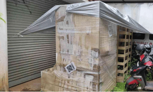 New washing machines rust in Govt. Medical College Kannur