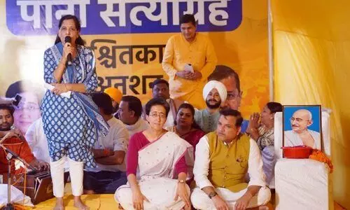 ഡൽഹി ജലക്ഷാമം: നിരാഹാര സമരം ആരംഭിച്ച് മന്ത്രി അതിഷി മർലേന