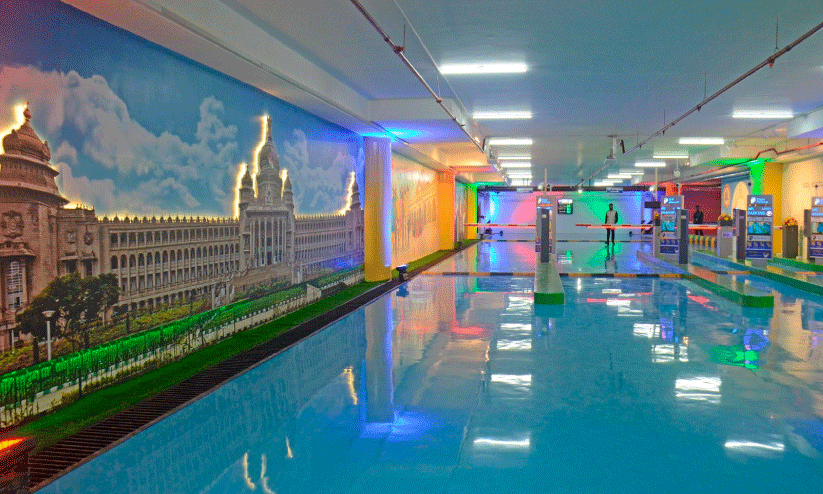 ഫ്രീഡം പാർക്കിലെ ബഹുനില പാർക്കിങ് കേന്ദ്രം തുറന്നു ഫ്രീഡം പാർക്കിലെ ബഹുനില പാർക്കിങ് കേന്ദ്രം തുറന്നു