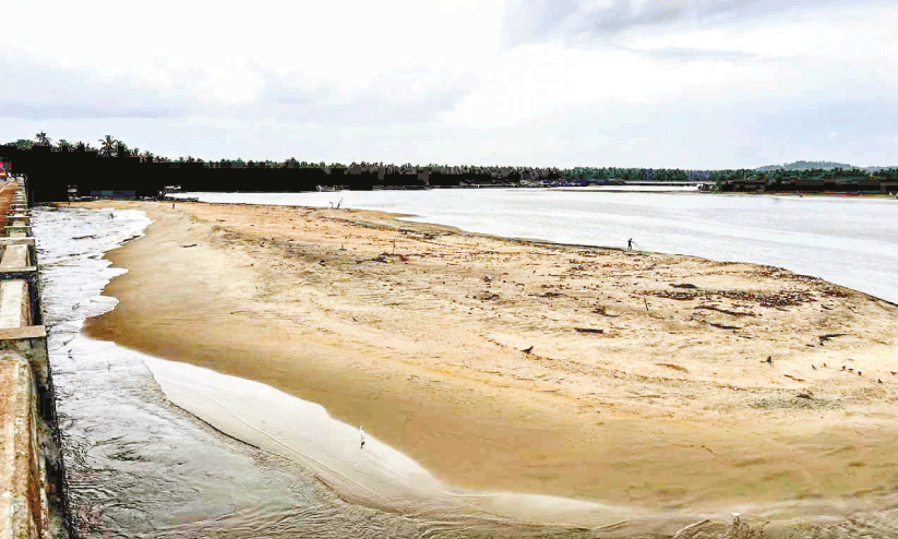 Sand dunes near Kadalundikadav Bridge