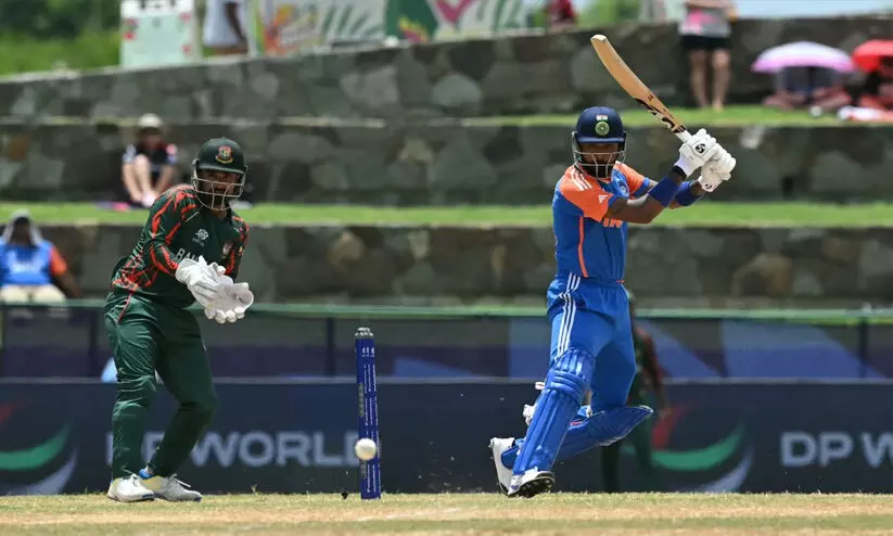 പാണ്ഡ്യ ഷോ; ഇന്ത്യക്കെതിരെ ബംഗ്ലാദേശിന് 197 റൺസ് വിജയലക്ഷ്യം