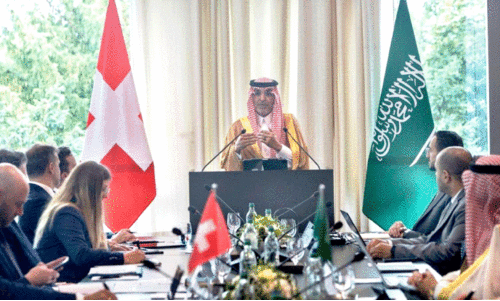 Saudi-Swiss economic session Saudi-Swiss economic session