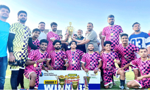 Sevens Football Tournament winners