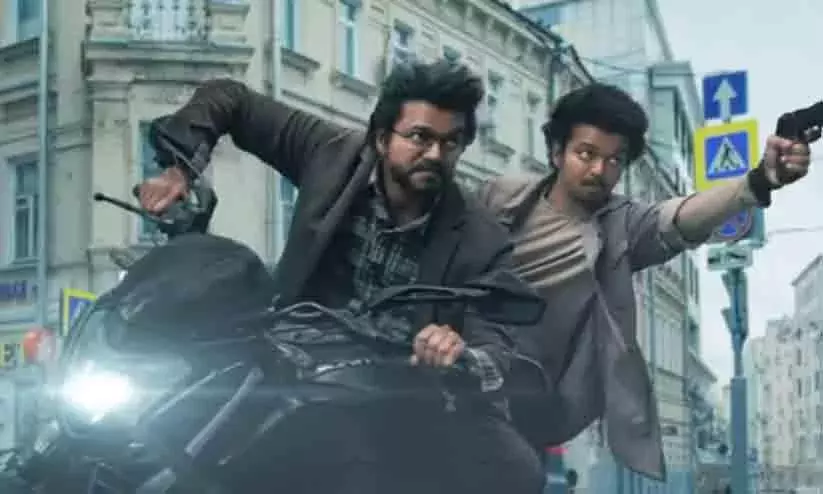 തീപാറും ആക്ഷൻ ചേസുമായി വിജയ്; ഗോട്ട് ടീസർ