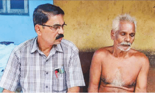 അ​യ​ൽ​വാ​സി​യു​ടെ അ​വ​സ​രോ​ചി​ത ഇ​ട​പെ​ട​ൽ; മ​ര​ണ​മു​ഖ​ത്തു​നി​ന്ന് നാ​രാ​യ​ണ​ന് മ​ട​ക്ക​യാ​ത്ര