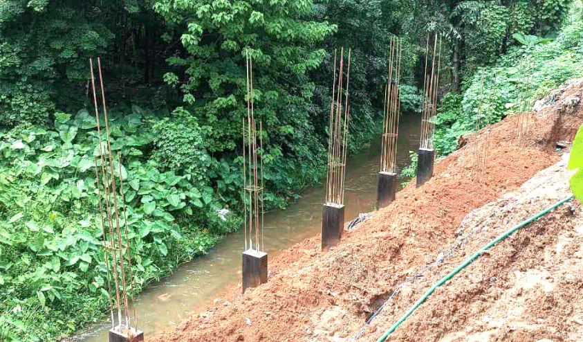 Unauthorized  building construction