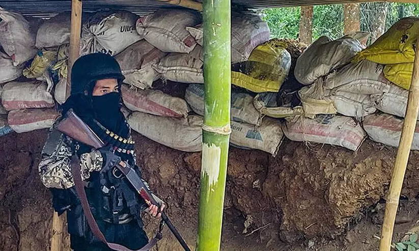 മണിപ്പൂരിൽ കുക്കി-മെയ്തേയി വിഭാഗങ്ങൾ തമ്മിൽ വീണ്ടും വെടിവെപ്പ്