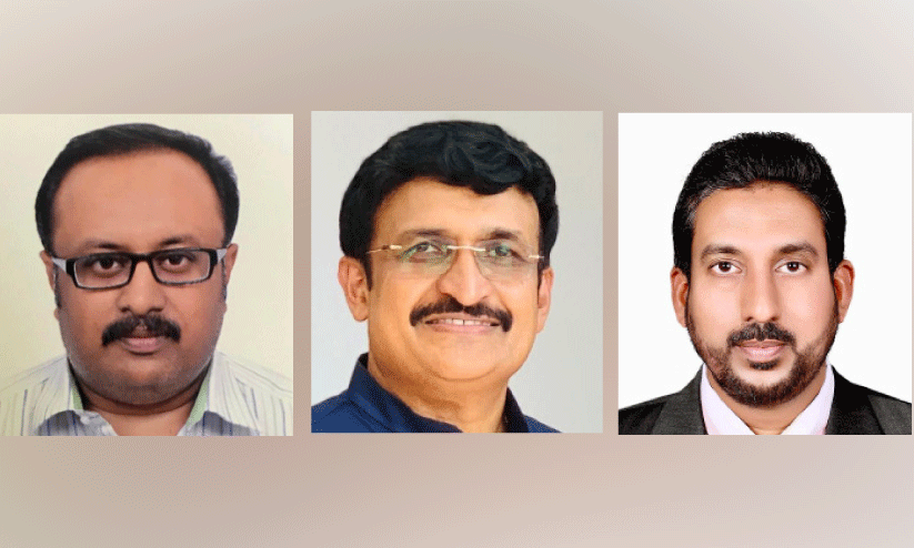 Russel Muhammad Sali, Santosh Kumar  Itachery, Ahmed Munawvar Manissery