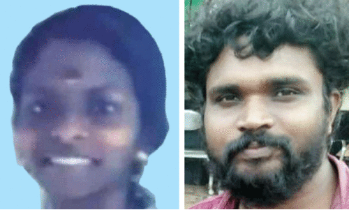 സ​ജി​ത, നി​ഖി​ൽ