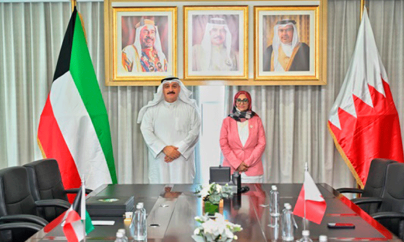 Ahmad Abdulwahab Al-Awadhi And Dr. Jaleela bint Al Sayed Jawad Hassan