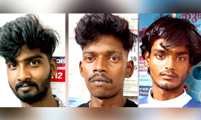 ശ​ര​ത്, അ​മ​ല്‍രാ​ജ്, ശ​ക്തി​വേ​ല്‍