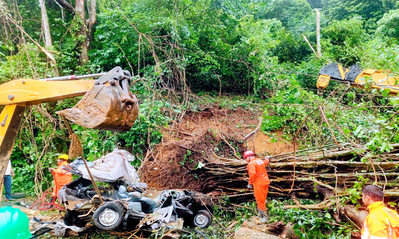 മഴ​ കനത്തു; ജാഗ്രത നിർദേശം