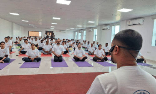 ഐ.​സി.​ആ​ർ.​എ​ഫ് അ​ന്താ​രാ​ഷ്ട്ര യോ​ഗ ദി​നം ആ​ച​രി​ച്ചു