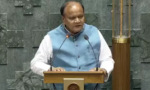 ‘ജയ് ഹിന്ദു രാഷ്ട്ര’ മുദ്രാവാക്യം വിളിച്ച് ബി.ജെ.പി എം.പി; പ്രതിഷേധവുമായി പ്രതിപക്ഷാംഗങ്ങൾ VIDEO